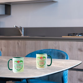 KÖNNTE FRIEDEN SEIN, DASS IHR GESCHENK BEI CHRISTM TASSE