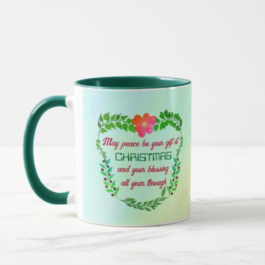KÖNNTE FRIEDEN SEIN, DASS IHR GESCHENK BEI CHRISTM TASSE (Links)