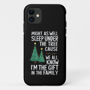Könnte genauso gut unter dem Baum schlafen Weihnac Case-Mate iPhone Hülle