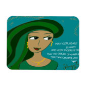 KÖNNTE IHR HERZ GLÜCKLICH SEIN MAGNET (Horizontal)