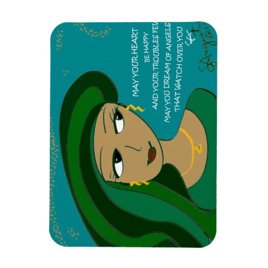 KÖNNTE IHR HERZ GLÜCKLICH SEIN MAGNET (Vertikal)