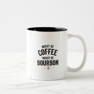 Könnte Kaffee sein, könnte die Tasse von Bourbon s