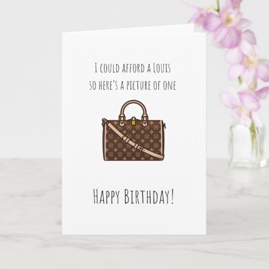 Könnte sich eine Louis leisten Karte (Orchidee)