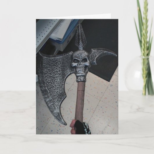 "Könntest du das wiederholen?" Hallowe’en Card Karte (Vorderseite)