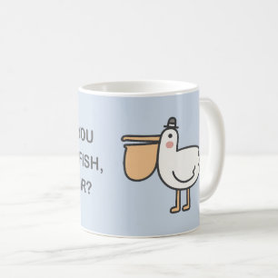 Könntest du einen Fisch verbringen, Sir? Kaffeetasse