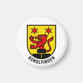 Konolfingen coat of arms, Switzerland Magnet (Vorne)