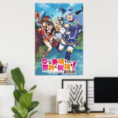 Konosuba Legend of Crimson Poster (Heimbüro)