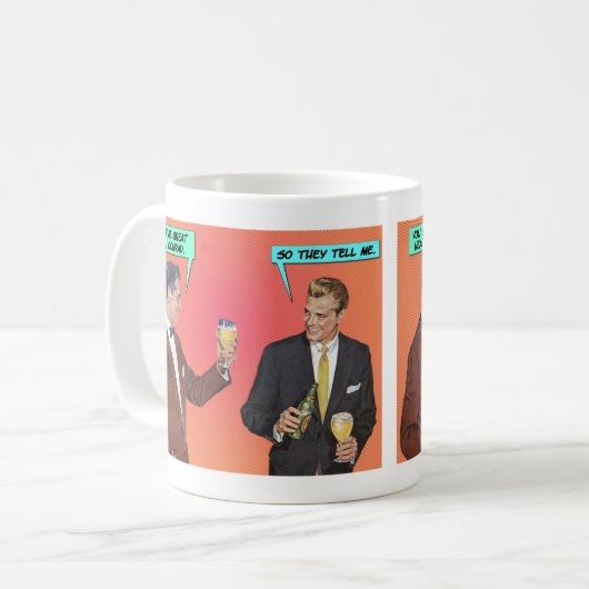 Konrads Geschenk Kaffeetasse (Vorderseite Links)