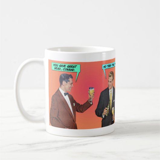 Konrads Geschenk Kaffeetasse (Links)