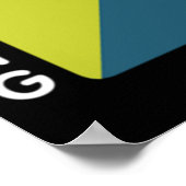 Konsequente Erfolgsdreiecke - Silicon Valley Poster (Ecke)