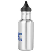 Konsequenz Edelstahlflasche (Rechts)