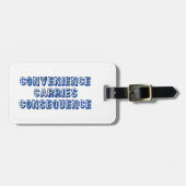 Konsequenz Gepäckanhänger (Vorderseite horizontal)