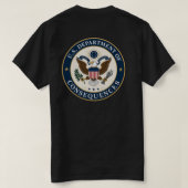 Konsequenzen T-Shirt (Design Rückseite)