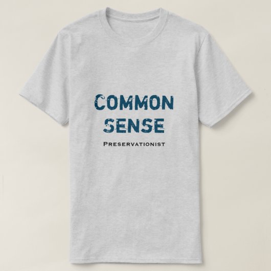 Konservationist T-Shirt (Design vorne)