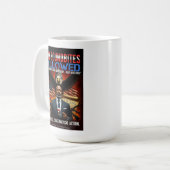 Konservatismus wie Kaffee - Schwarz! Kaffeetasse (Vorderseite Links)
