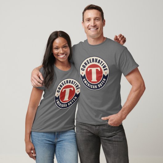 Konservative Amerikaner T-Shirt (Unisex)
