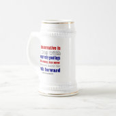 Konservative definiert von FDR Bierglas (Vorderseite Links)