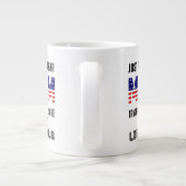 Konservative Mama Tasse-20oz Jumbo-Tasse (Rückseite)