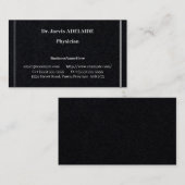Konservative, medizinische Berufliche Visitenkarte (Vorne/Hinten)