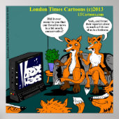 Konservative News Funny Poster (Vorne)