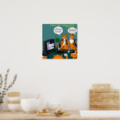 Konservative News Funny Poster (Küche)