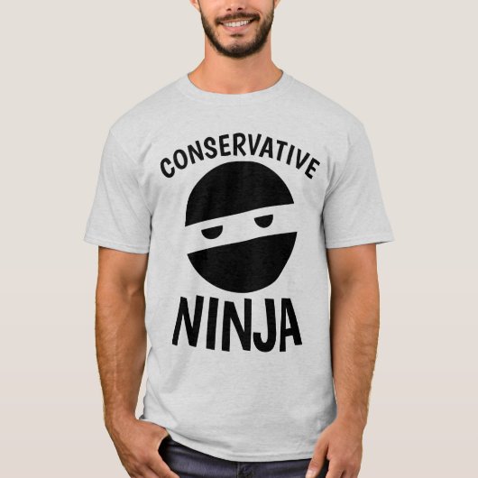 KONSERVATIVE NINJA-T - Shirt (Vorderseite)