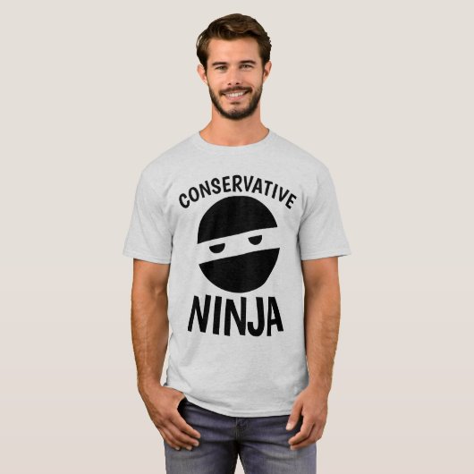 KONSERVATIVE NINJA-T - Shirt (Vorne ganz)