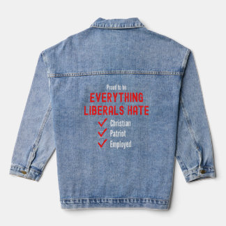 Konservative Republikaner 3 Jeansjacke