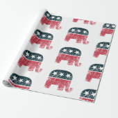 Konservative Republikaner Geschenkpapier (Ungerollt)