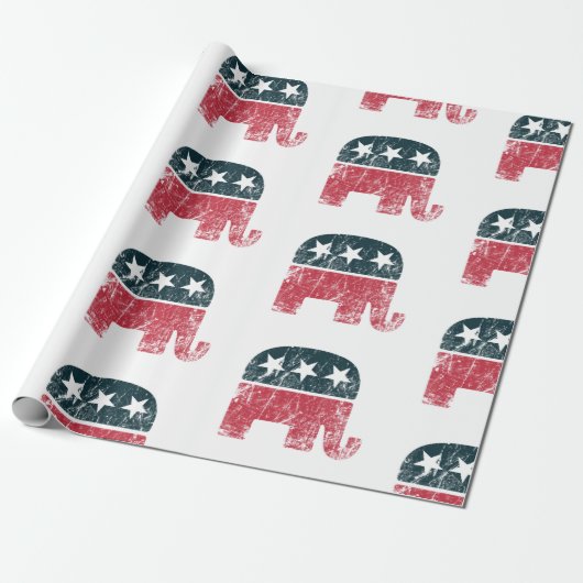 Konservative Republikaner Geschenkpapier (Ungerollt)