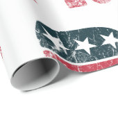 Konservative Republikaner Geschenkpapier (Rolleneckpunkt)