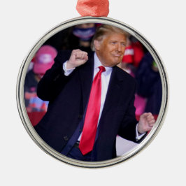 Konservative Republikaner MAGA Donald Trump tanzt Ornament Aus Metall