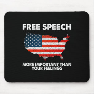 Konservative Republikanische Meinungsfreiheit Amer Mousepad