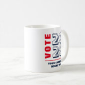 Konservative republikanische Wähler Kaffeetasse (VorderseiteRechts)