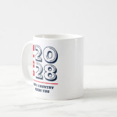 Konservative republikanische Wähler Kaffeetasse (Vorderseite Links)