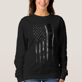Konservative rote Welle - Sprüche der amerikanisch Sweatshirt