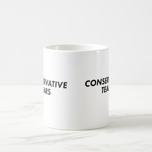 Konservative Tränen Kaffeetasse (Mittel)
