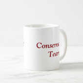 Konservative Tränen - Republikaner - Geschichte Kaffeetasse (VorderseiteRechts)