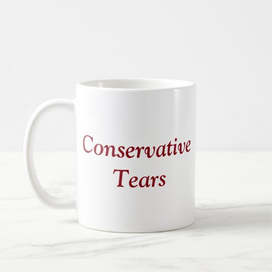 Konservative Tränen - Republikaner - Geschichte Kaffeetasse (Links)
