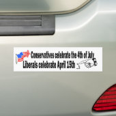 Konservative und liberale Autoaufkleber (Auf Auto)