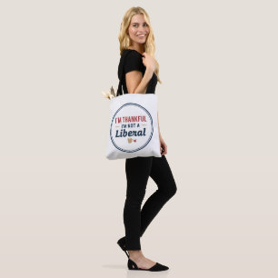 Konservativer Humor-Tragetasche – Ich bin dankbar Tasche
