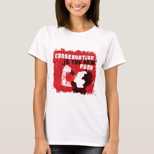 Konservativer ist der neue Punk T-Shirt (Vorderseite)