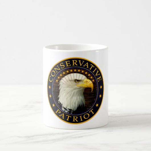 Konservativer Patriot 2 Kaffeetasse (Mittel)