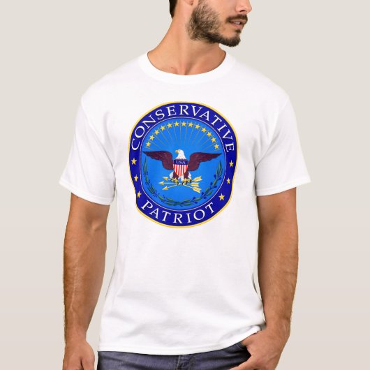 Konservativer Patriot T-Shirt (Vorderseite)