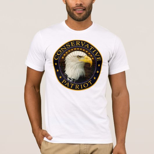 Konservativer Patriot T-Shirt (Vorderseite)