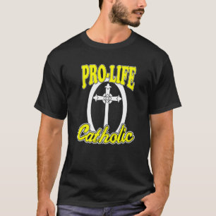 Konservatives Anti-Abtreibung Pro-Life Christ Kath T-Shirt