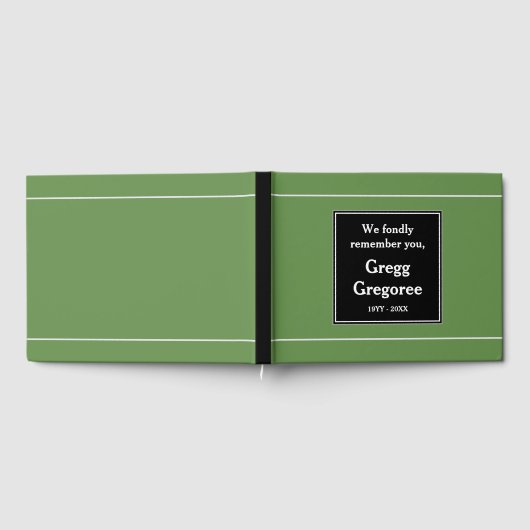 Konservatives, einfaches Gästebuch (Voll)