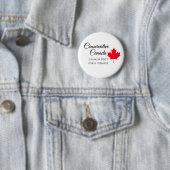 Konservatives Kanada. Kanada zuerst, ein Wechsel t Button (Beispiel)