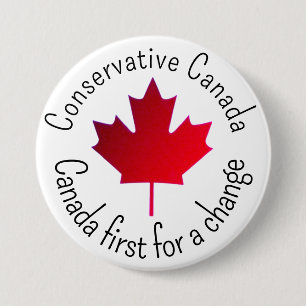 Konservatives Kanada. Kanada zuerst für einen Wech Button