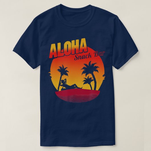 Konservatives Shirt Aloha Snackbar Funny (Design vorne)